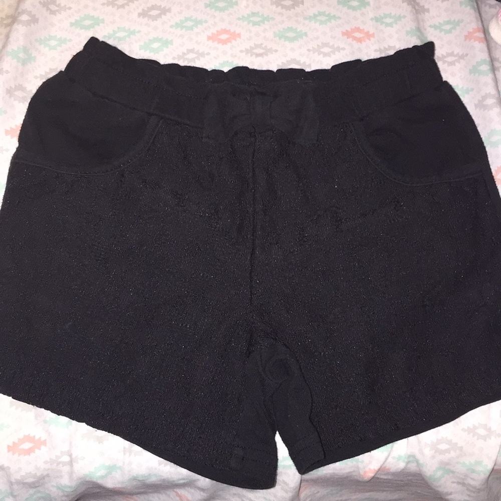 Black shorts